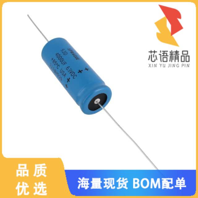 全新53D402G063JP6原装(CAP ALUM 4000UF 63V AXIAL)正品