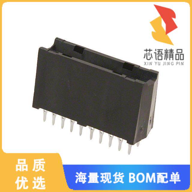 全新1766354-1原装(CONN EDGE DUAL FEMALE 4POS 0.0