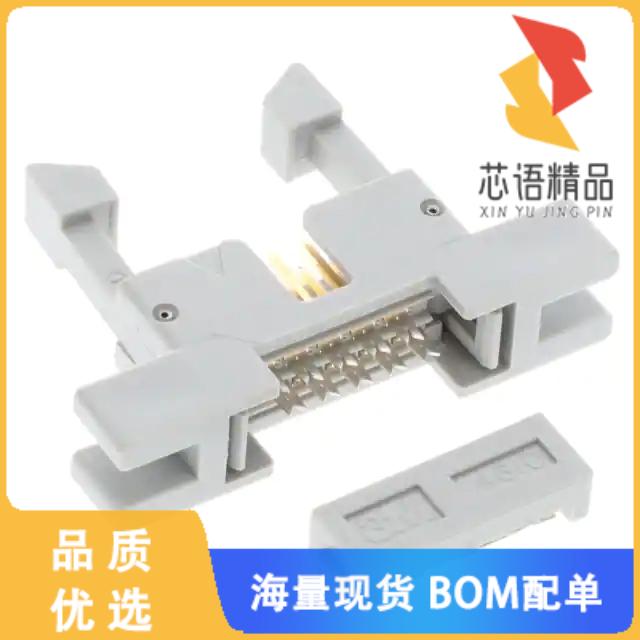 全新4610-6350原装(CONN PLUG 10P IDC 26-28AWG GOL