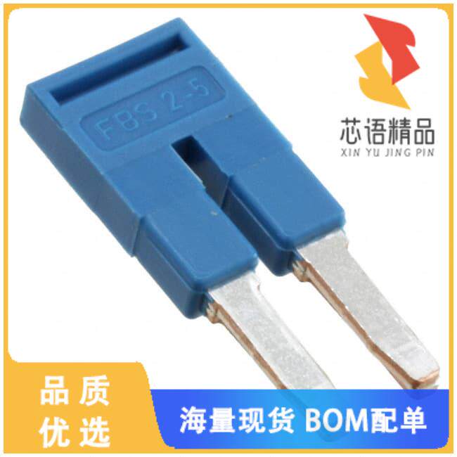 全新3036877原装(JUMPER TERM BLK 2POS FLAT PIN)正品