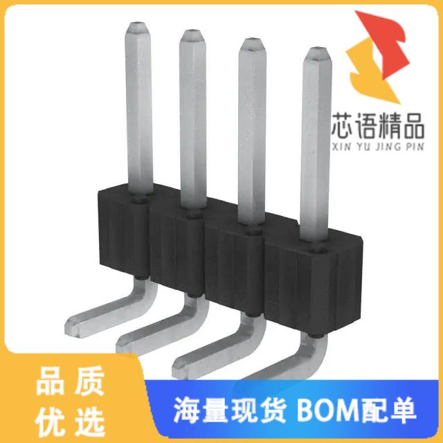 全新68015-404HLF原装(CONN HEADER R/A 4POS 2.54MM)正品