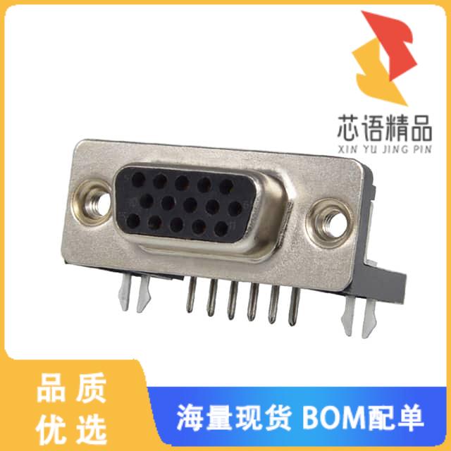 全新K66X-E15S-N30原装(CONN D-SUB HD RCPT 15P R/A