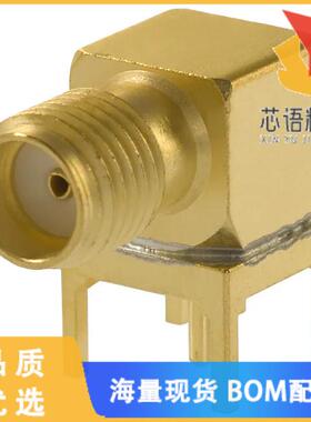 全新142-0701-321原装(CONN SMA JACK R/A 50 OHM PC