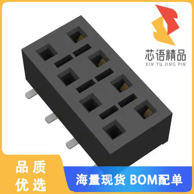 全新HLE-104-02-F-DV原装(CONN RCPT 8POS 0.1 GOLD