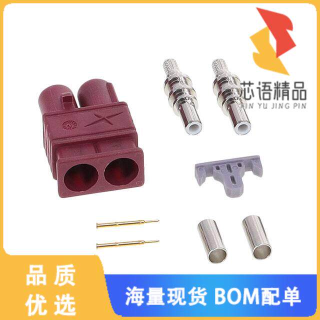 全新FKDMDDK原装(DUAL FAKRA CODE D SMB(M)ST_ FOR)正品