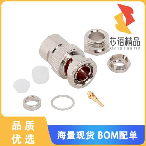 全新112335原装(CONN BNC PLUG STR 75 OHM SOLDER)正品