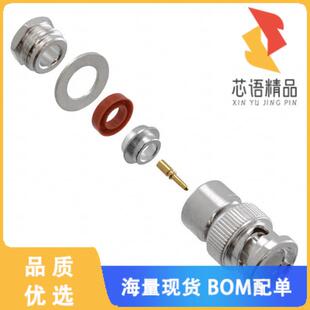 CONN 正品 SOLDER OHM STR PLUG BNC 3301原装 全新031