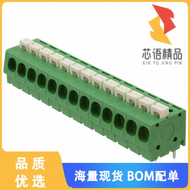 全新1-1986711-3原装(TERM BLK 13P SIDE ENTRY 5MM