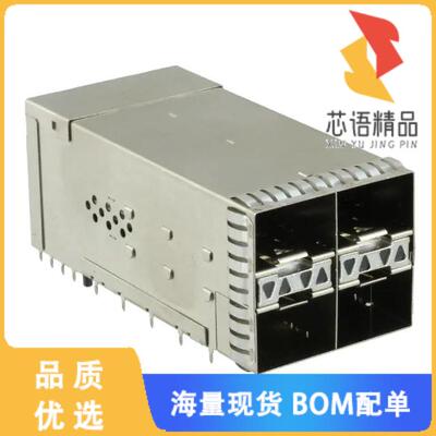 全新2198325-6原装(CONN ZSFP+ RCP W/CAGE 2X2 80P