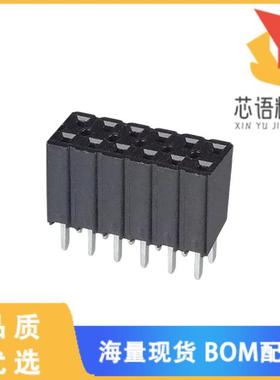 全新929852-01-06-RA原装(CONN RCPT 12POS 0.1 GOLD