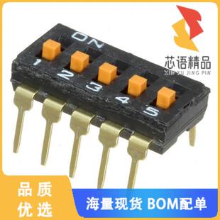 全新A6T-0101原装(SWITCH SLIDE DIP SPST 25MA 24V)正品