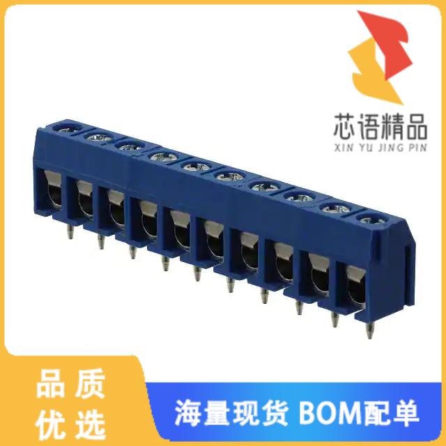 全新1-1776244-0原装(TERM BLK 10P SIDE ENTRY 5MM