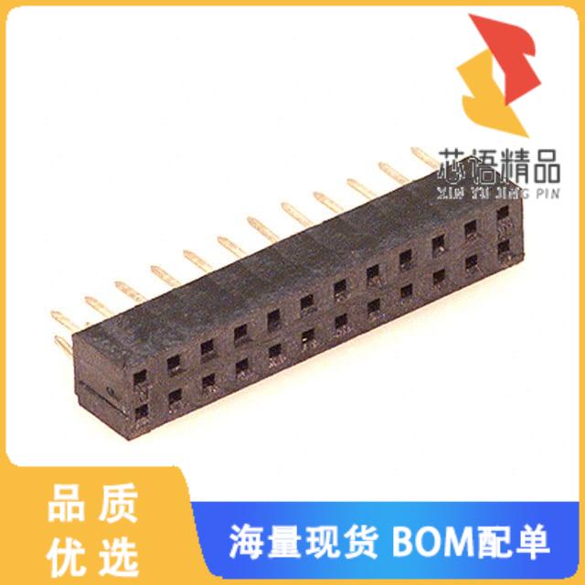 全新0791077011原装(CONN RCPT 24POS 0.079 GOLD PC