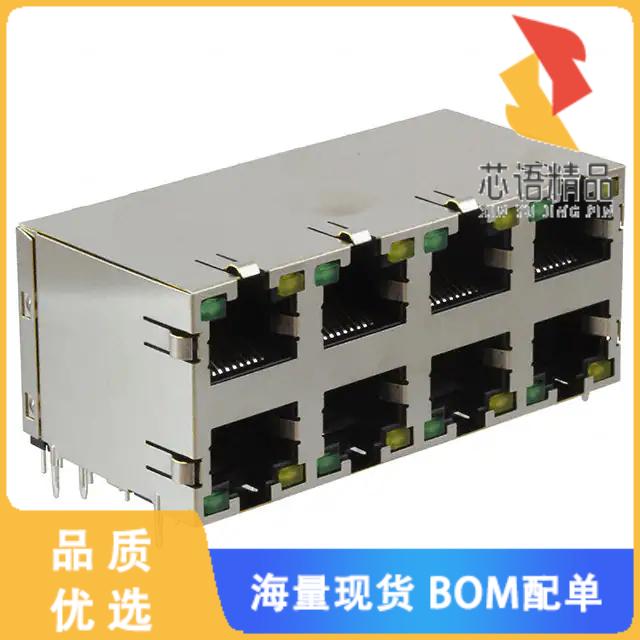 全新6339082-3原装(CONN MOD JACK 8P8C R/A SHIELDE