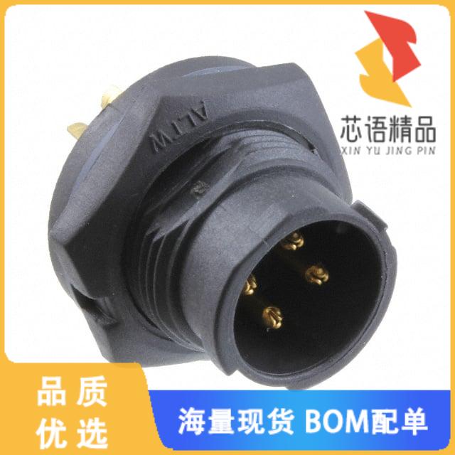 全新BB-04PMMS-QC8001原装(CONN RCPT MALE 4P GOLD