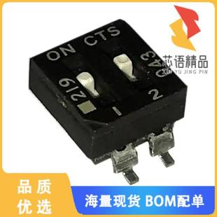 SLIDE DIP 正品 2MS原装 20V SWITCH 100MA 全新219 SPST