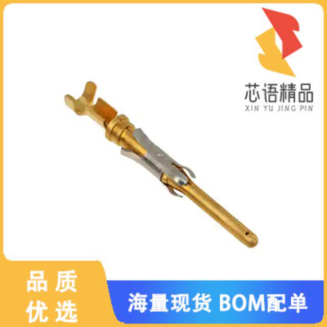全新1-163086-0原装(CONN PIN 20-24AWG GOLD CRIMP)正品