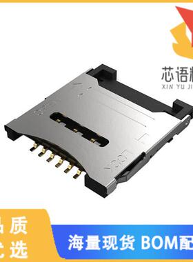 全新SIM7200-6-0-18-00-A原装( SIM HINGED, 6P, SMT