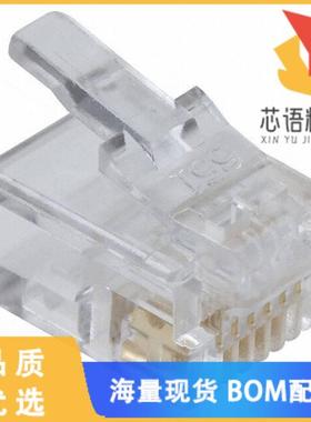 全新A-MO 6/6-SR原装(CONN MOD PLUG 6P6C UNSHIELDE