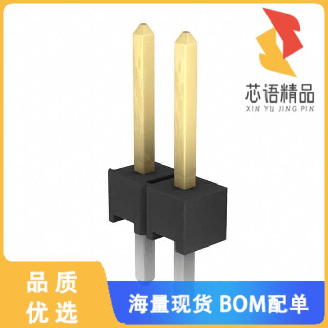 全新146285-2原装(CONN HEADER VERT 2POS 2.54MM)正品