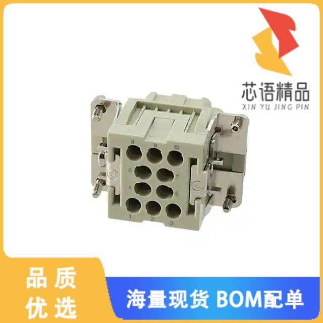 全新HEE-010-F原装(INSERT FML 10POS+1GND HEE-010-