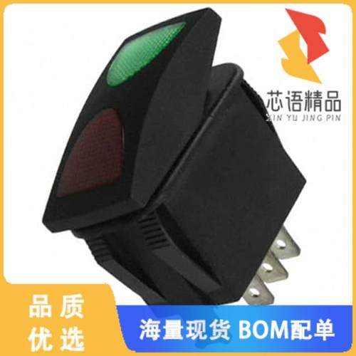 全新GRB292D301BBRG1原装(SWITCH ROCKER SPDT 21A 1