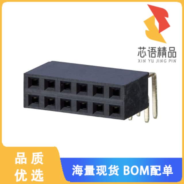 全新FR20204HBDN原装(RECEPTACLE, THR, DUAL ROW, .