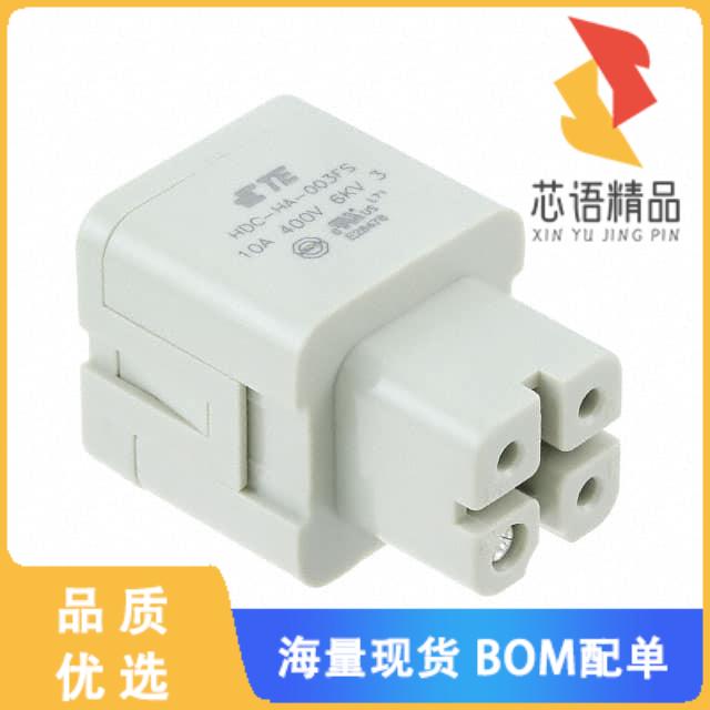 全新HA-003-FS原装(INSERT FEMALE 3+1GND PUSHIN)正品