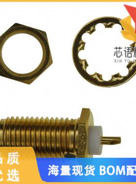 全新1053072-1原装(CONN SMA RCPT STR 50 OHM SOLDE