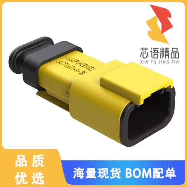 全新ATM04-3P-SR01YL原装(3-WAY RECEPTACLE, PIN, S