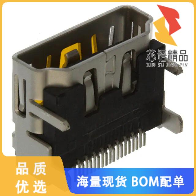 全新1747981-1原装(CONN RCPT HDMI 19POS PNL MNT R