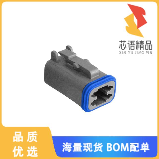 全新PX0100S04GY原装(CONN MALE 4POS FOR SKT GRY)正品
