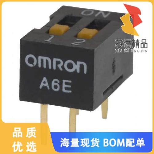 全新A6E-2101-N原装(SWITCH SLIDE DIP SPST 25MA 24