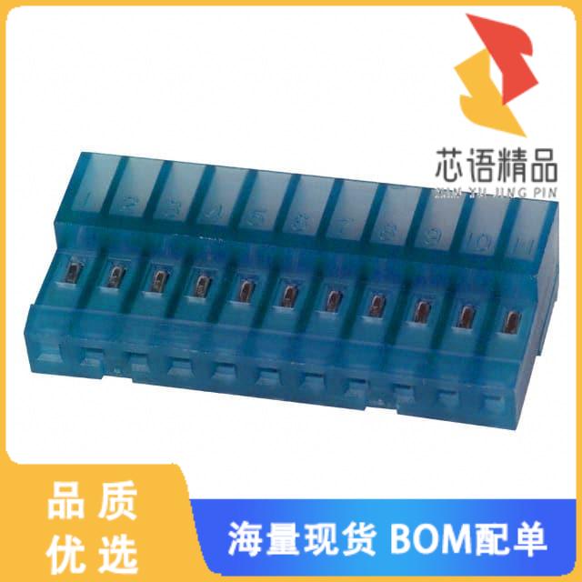 全新4-640442-1原装(CONN RCPT 11POS IDC 26AWG TIN)正品