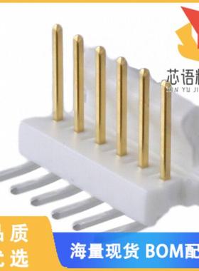 全新3-641127-6原装(CONN HEADER R/A 6POS 2.54MM)正品