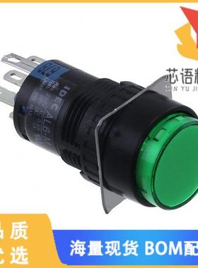 全新AL6M-M14P-G原装(16MM PUSHBUTTON ILLUMINATED)正品