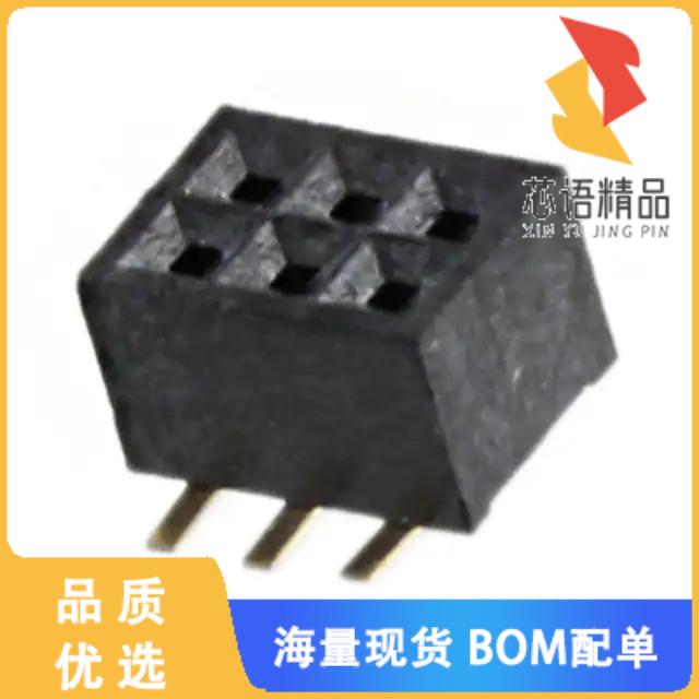 全新SFM210-LPSE-D03-SP-BK原装(CONN HDR 6POS 0.03