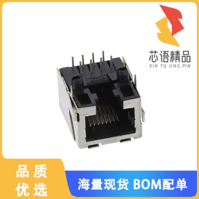 全新2-338556-1原装(CONN MOD JACK 8P8C R/A SHIELD