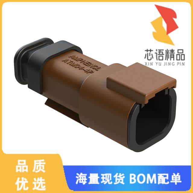 全新ATM04-4P-SR01BN原装(CONN RCPT HSG 4POS)正品