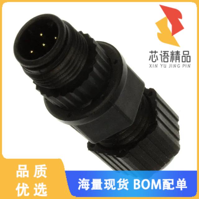 全新1838277-3原装(CONN PLUG MALE 5P GOLD SLDR CU