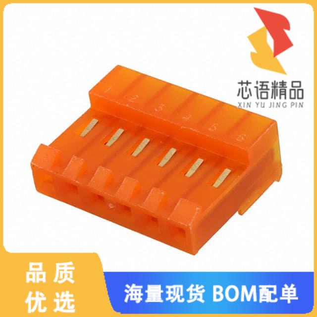 全新3-641148-6原装(CONN RCPT 6POS IDC 18AWG GOLD)正品