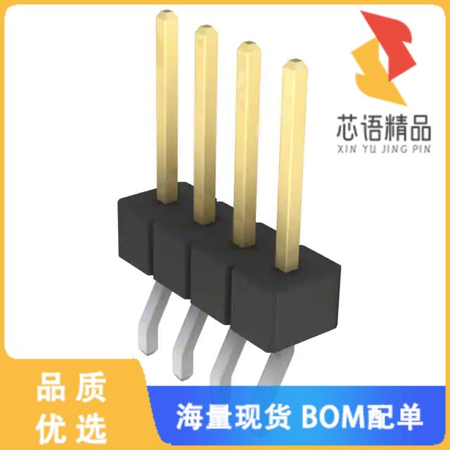 全新GBC04SGSN-M89原装(CONN HEADER SMD R/A 4POS 2