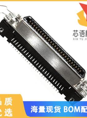 全新5555149-3原装(CONN RCPT 50POS R/A SOLDER)正品