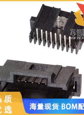全新1-104074-0原装(CONN HEADER R/A 8POS 1.27MM)正品