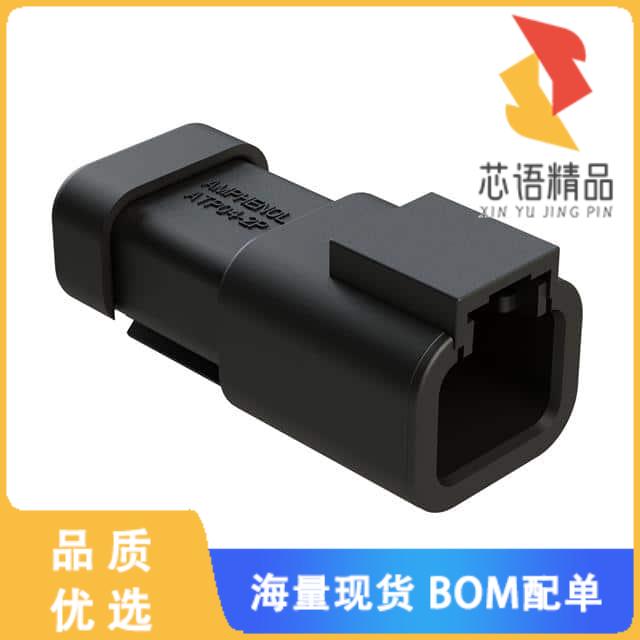 全新ATP04-2P-MM01BLK原装(2 POSITION RECEPTACLE,