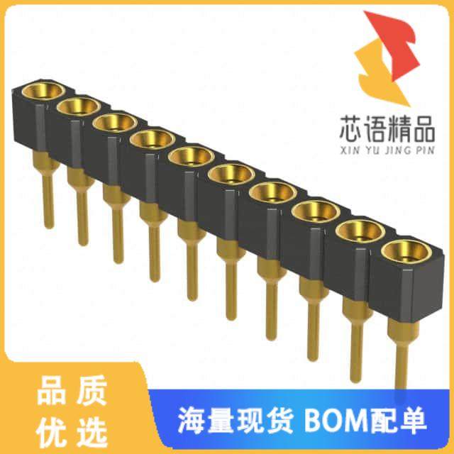 全新XR2C1011N原装(CONN SOCKET SIP 10POS GOLD)正品