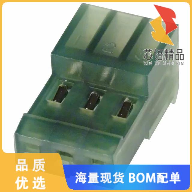 全新3-641537-3原装(CONN RCPT 3POS IDC 28AWG TIN)正品