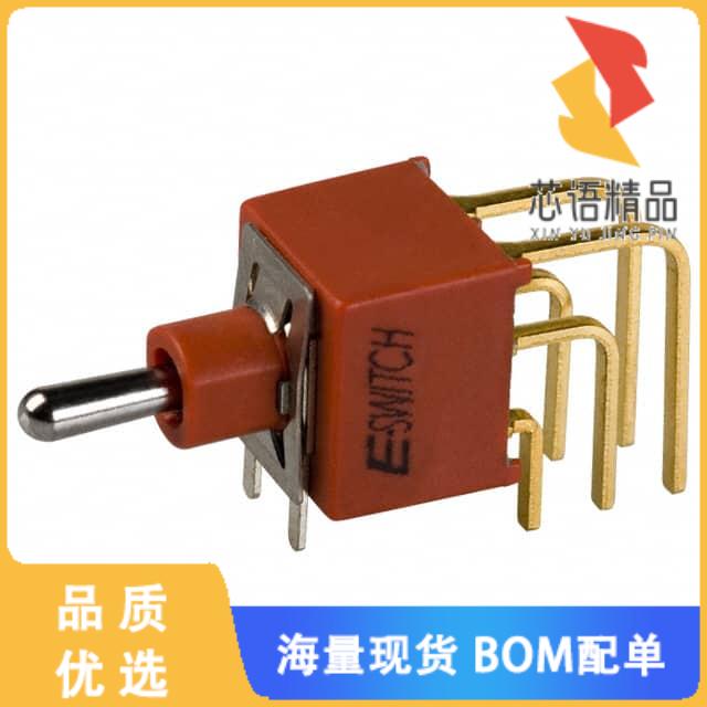 全新100AWDP1T2B4M7RE原装(SWITCH TOGGLE DPDT 0.4V