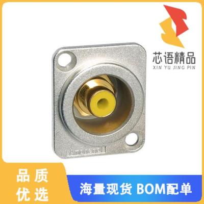 全新ACJD-YEL原装(CONN RCA JACK CHASIS MOUNT YELL
