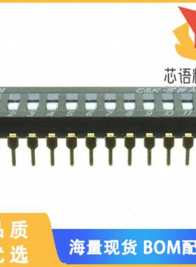 全新SDA12H0BD原装(SWITCH SLIDE DIP SPST 25MA 24V)正品